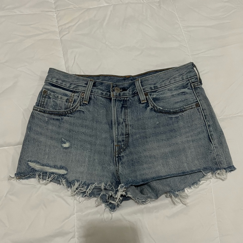 Levi’s 501 Denim Shorts - Picture 1 of 2